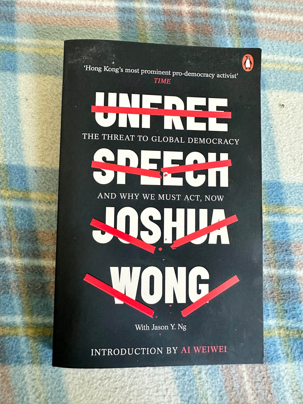 2020 Unfree Speech - Joshua Wong(Penguin) - Honeyburn Books (UK)
