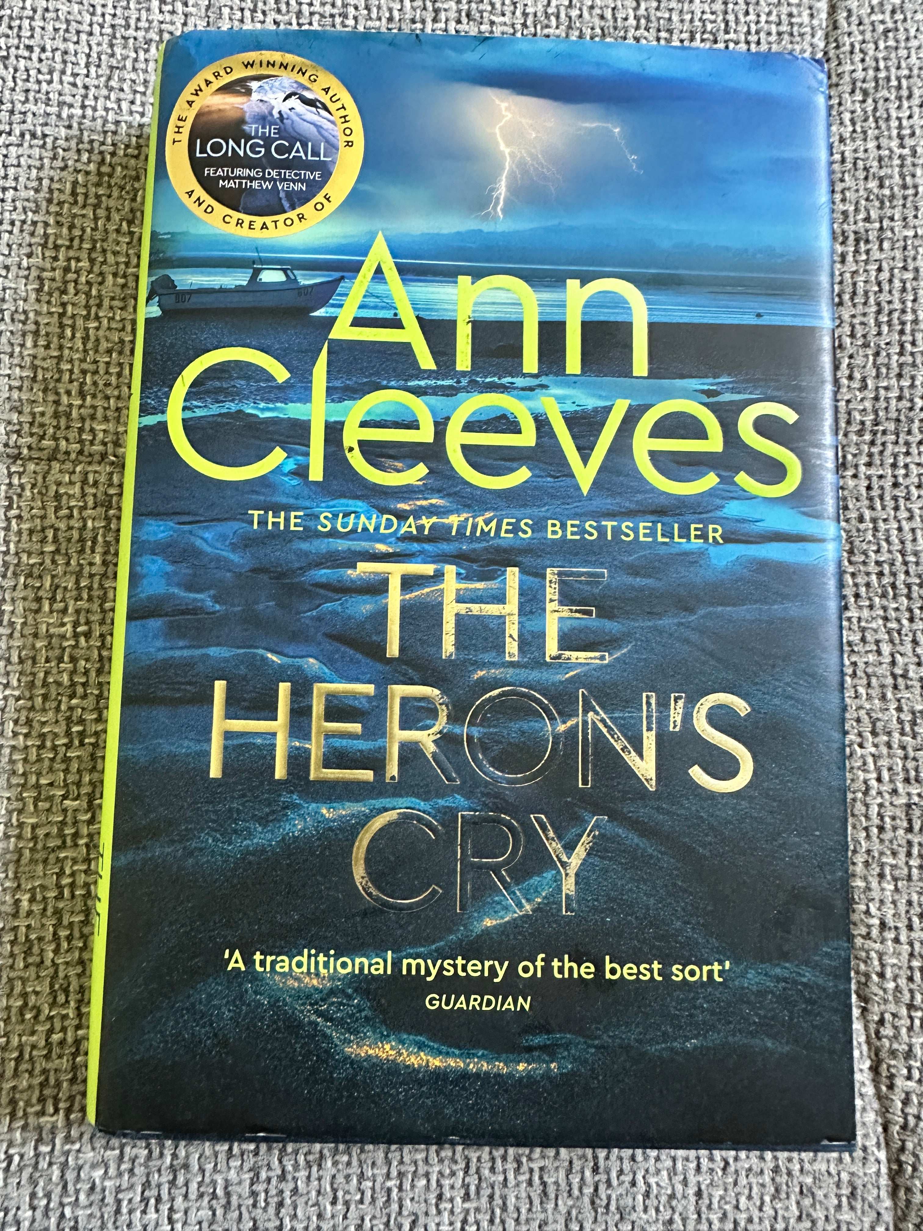 2021*1st* The Heron’s Cry Ann Cleeves (MacMillan) Honeyburn Books (UK)