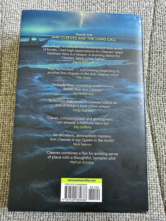 2021*1st* The Heron’s Cry - Ann Cleeves (MacMillan) - Honeyburn Books (UK)