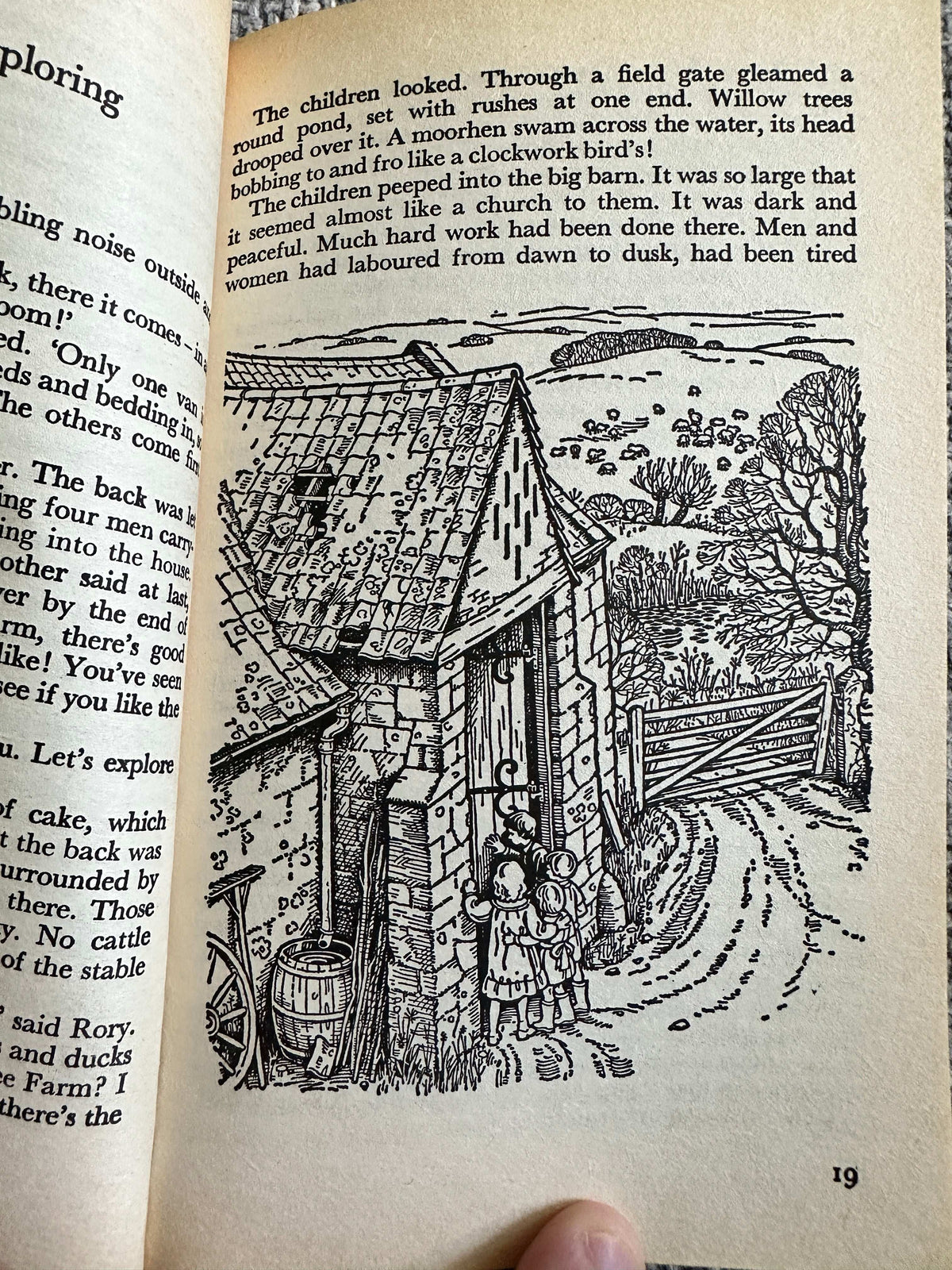 1988 The Children Of Willow Farm - Enid Blyton (David Bowyer Illust) Beaver Books - Honeyburn Books (UK)