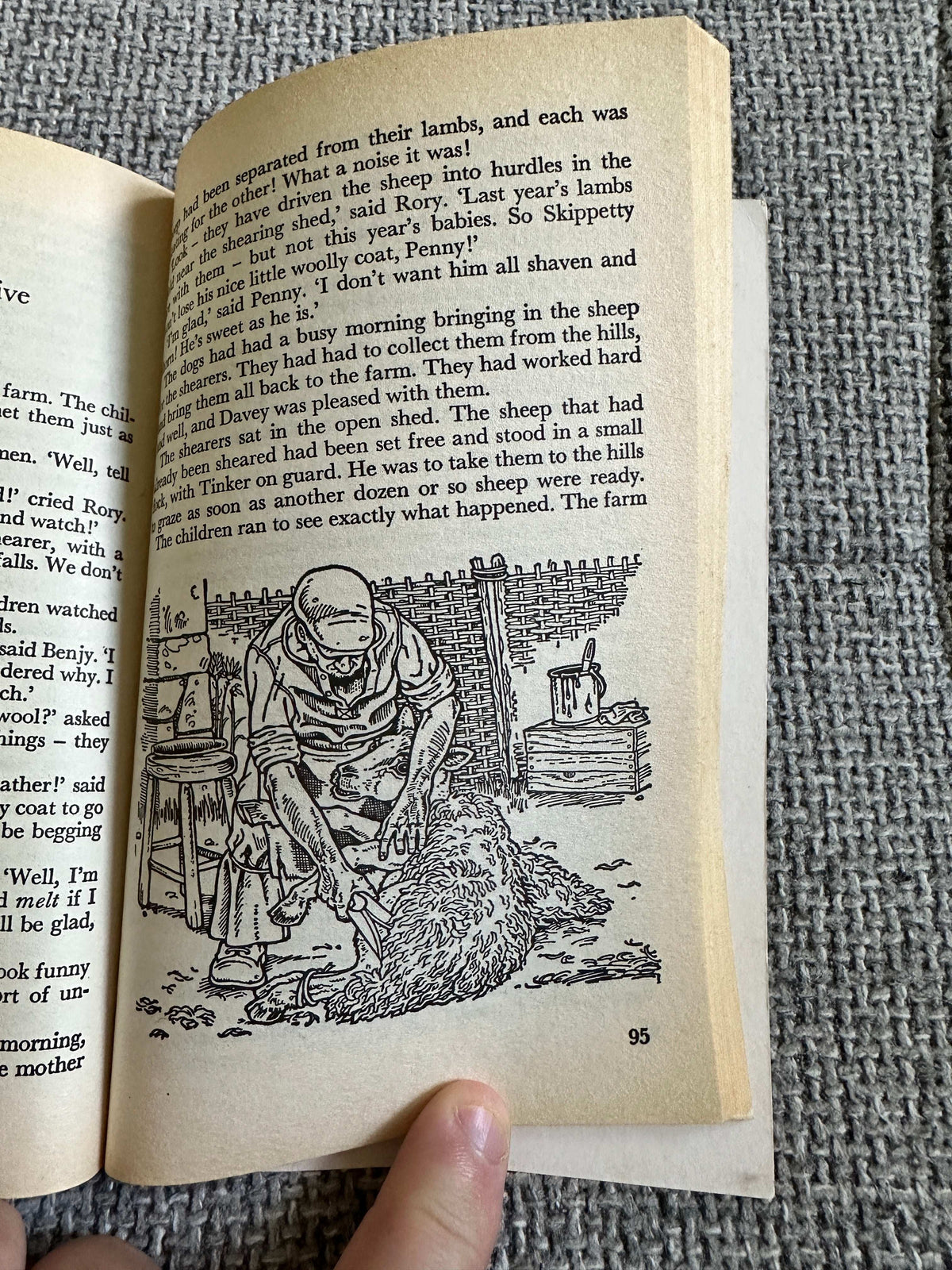 1988 The Children Of Willow Farm - Enid Blyton (David Bowyer Illust) Beaver Books - Honeyburn Books (UK)
