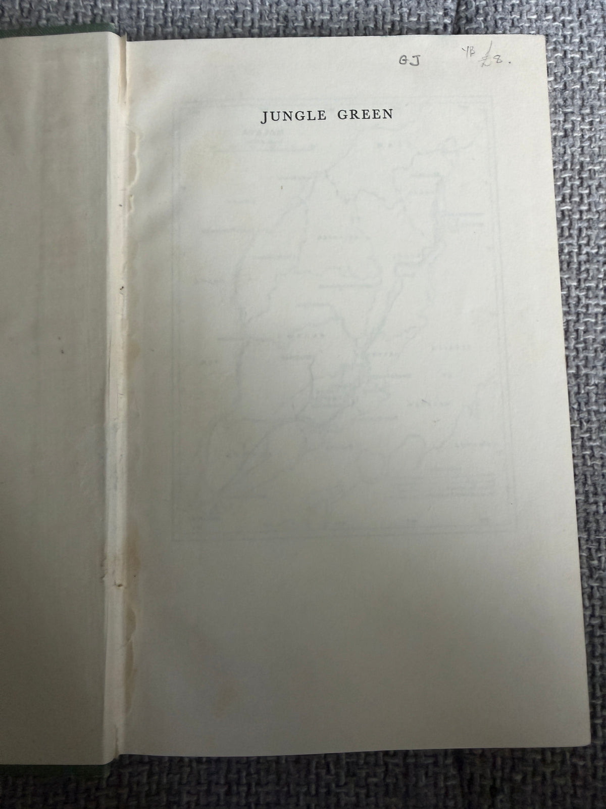 1953 Jungle Green - Arthur Campbell (George Allen & Unwin)