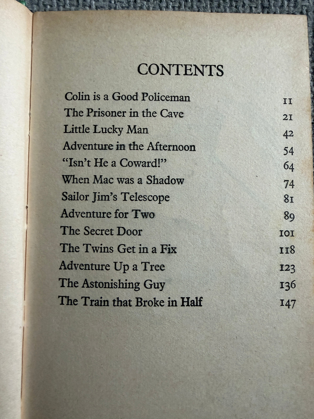 1971 Happy Adventure Tales - Enid Blyton (Purnell Sunshine Library)