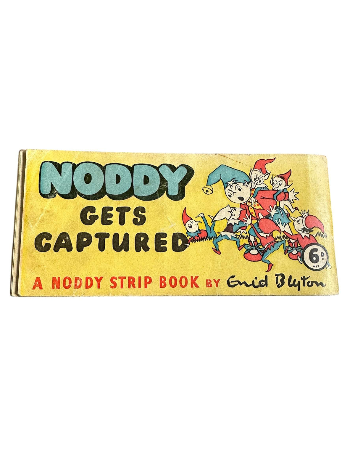 1954 Noddy Gets Captured / Noddy Goes To Sea - Enid Blyton (Beek Illust) Noddy Strip Book (Sampson Low Marston & Co Ltd) - Honeyburn Books (UK)
