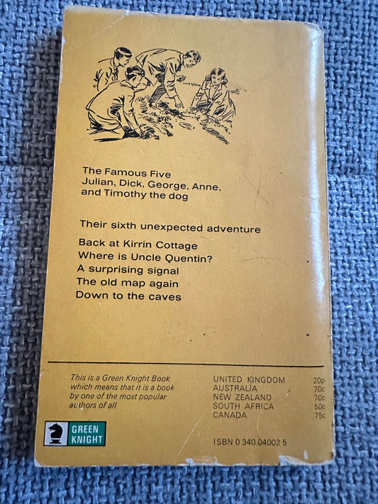 1972 On Kirrin Island Again - Enid Blyton(Eileen Soper) Knight Books - Honeyburn Books (UK)
