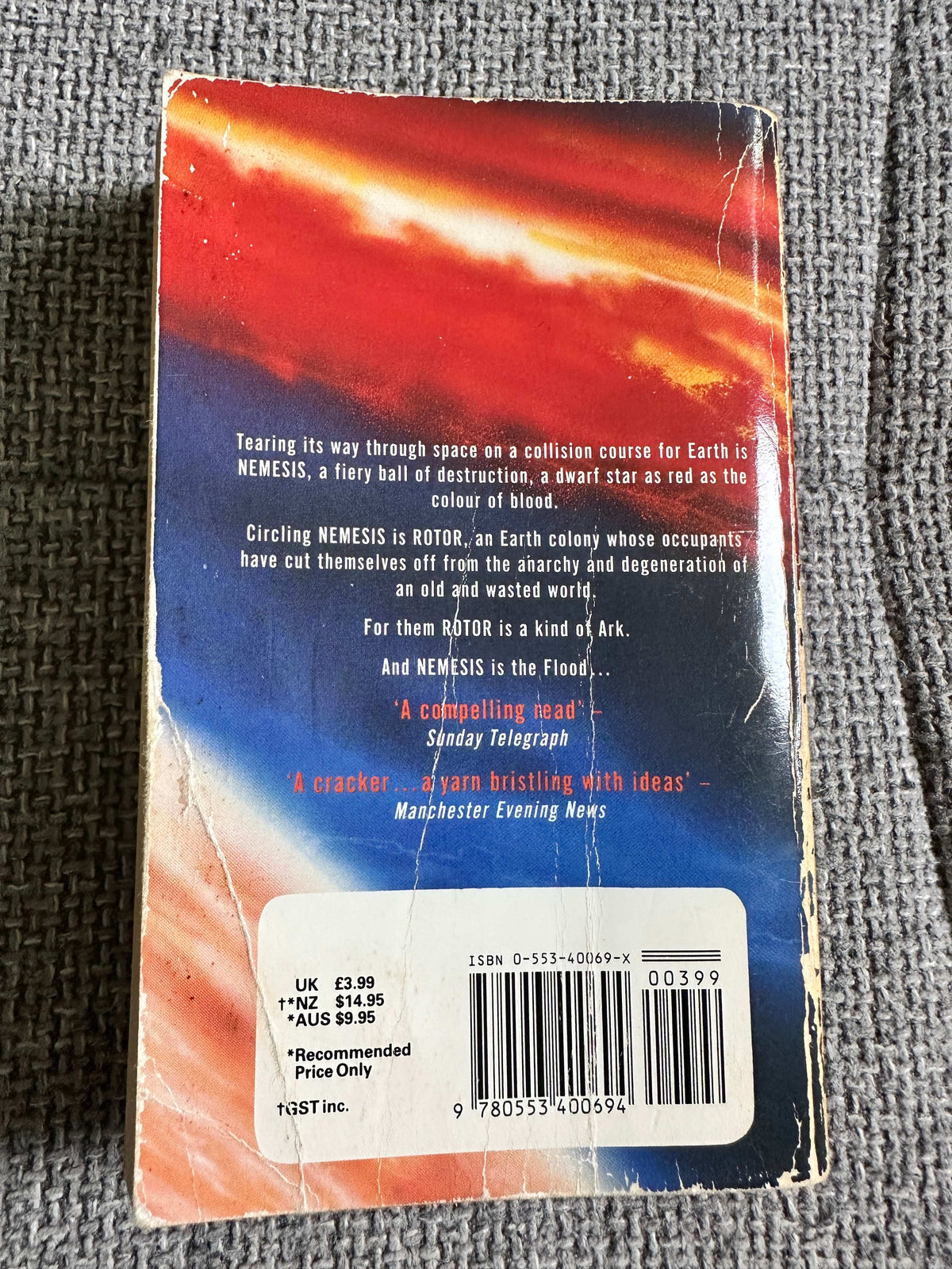 1990*1st* Nemesis - Isaac Asimov (Bantam Books) - Honeyburn Books (UK)