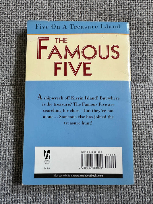 1997 Five On Treasure Island - Enid Blyton(Eileen A. Soper) Hodder Headline Ltd - Honeyburn Books (UK)