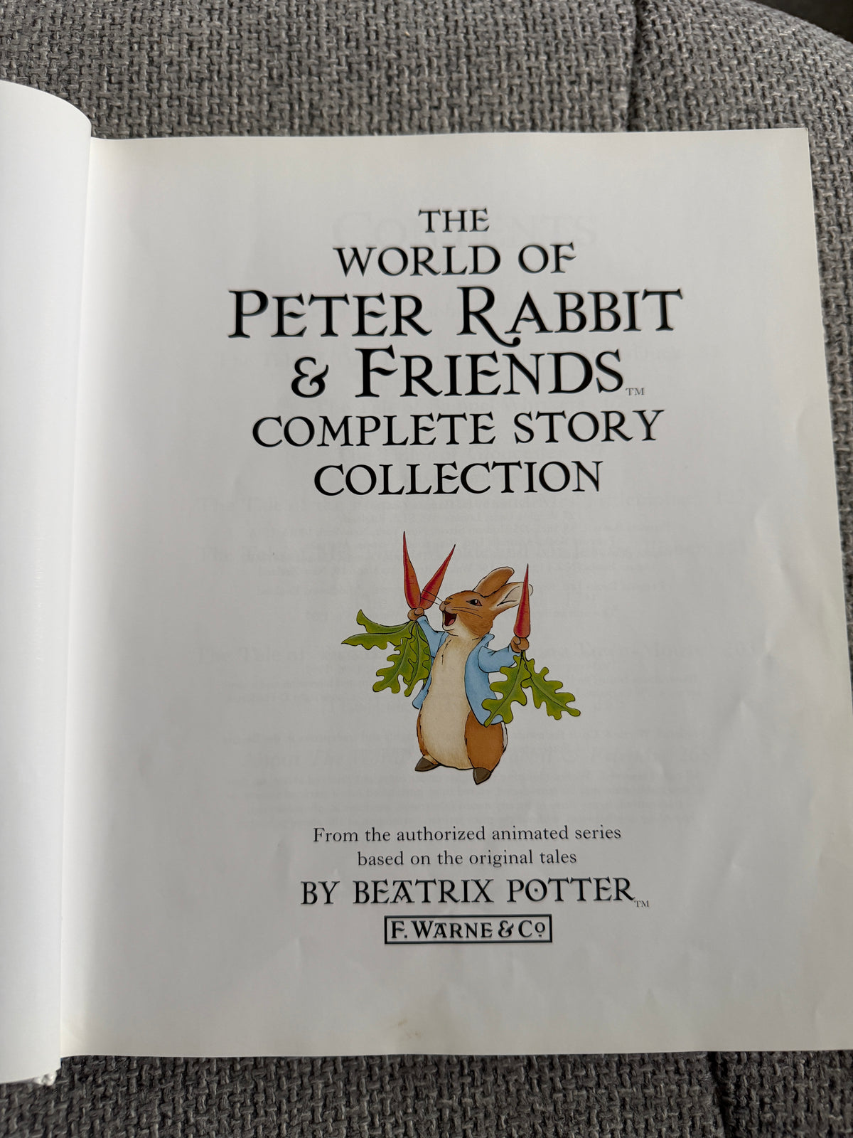 1997 The World Of Peter Rabbit & Friends Complete Story Collection - Beatrix Potter (Frederick Warne & Co. Ltd. )