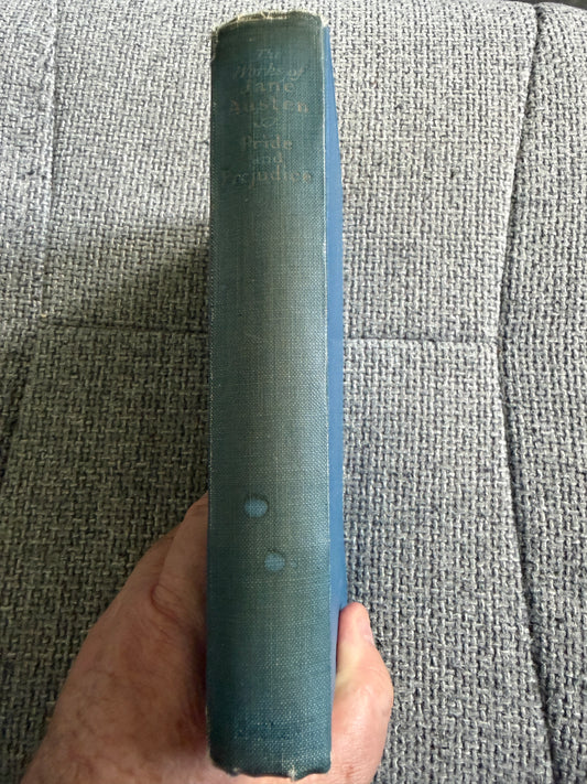 1927 Pride & Prejudice (Adelphi Series) The Works Of Jane Austen (Martin Secker Publishing)