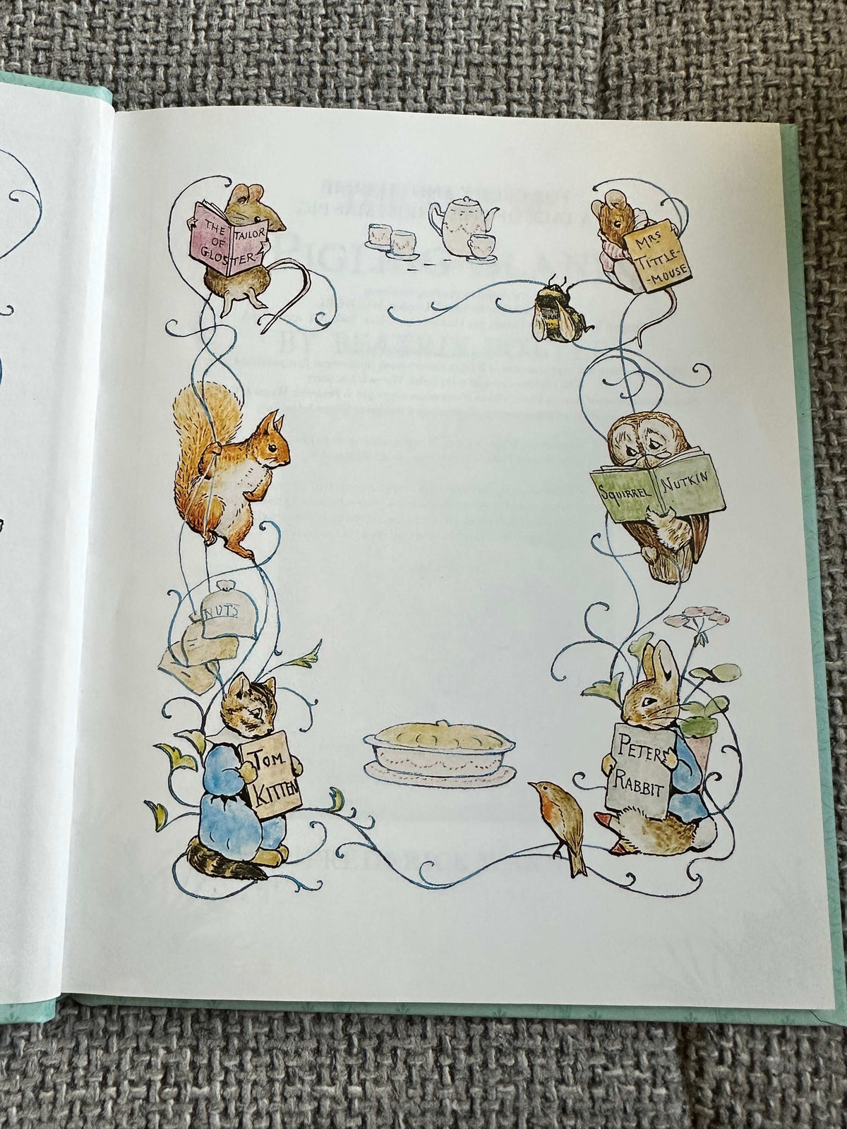 2007 The Tale Of Pigling Bland - Beatrix Potter (Frederick Warne & Co Ltd) - Honeyburn Books (UK)
