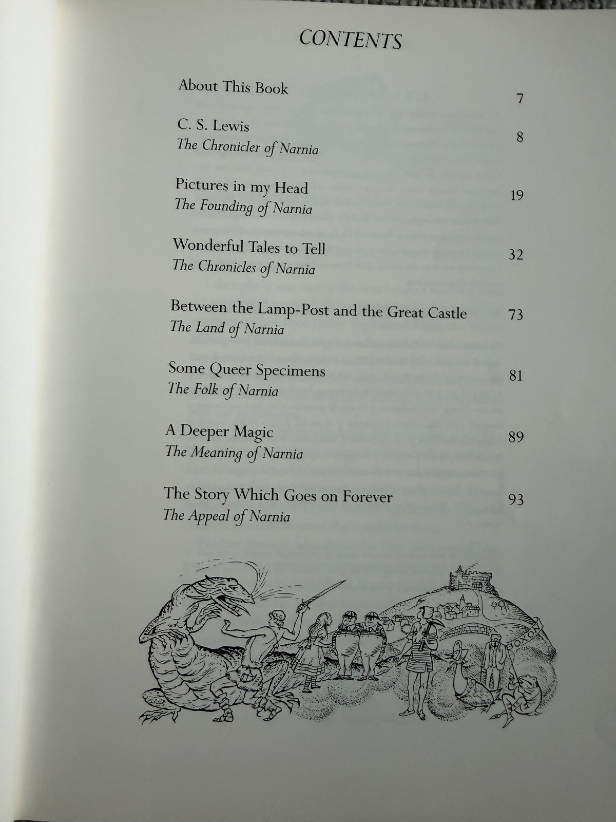1989 The Land Of Narnia - Brian Sibley (Pauline Baynes Illustrations) Picture Lions