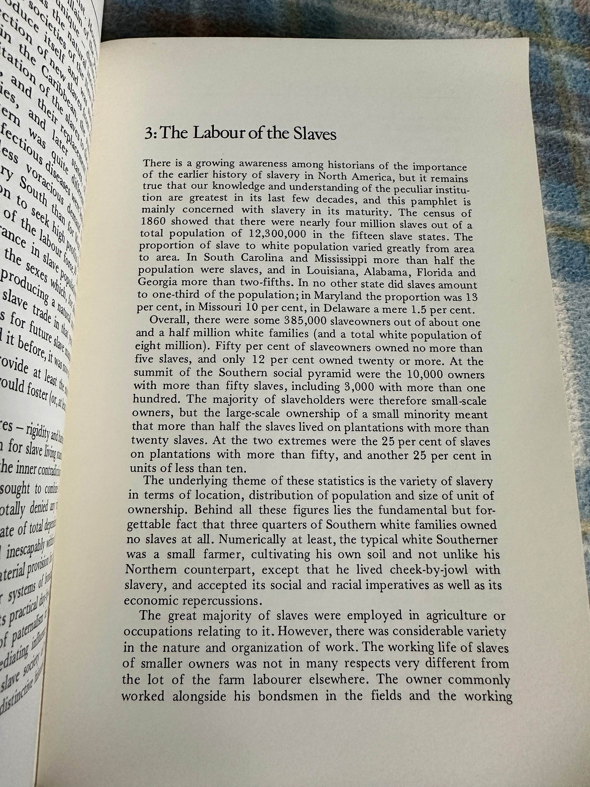 1979 Slavery - Peter J. Parish(British Association For American Studies) - Honeyburn Books (UK)
