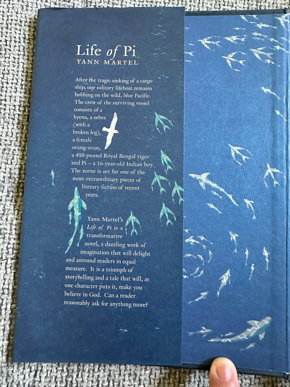 2002*1st* The Life Of Pi - Yann Martel (Canongate) - Honeyburn Books (UK)