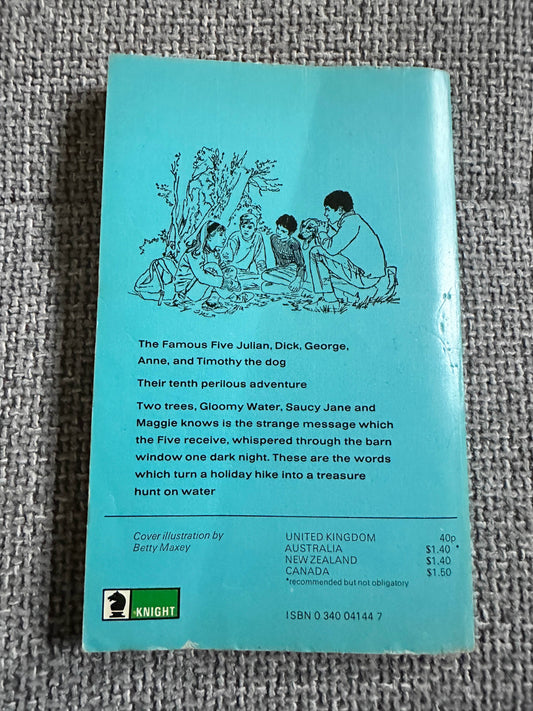 1975 Five On A Hike Together - Enid Blyton(Betty Maxey Illust)Knight Books - Honeyburn Books (UK)