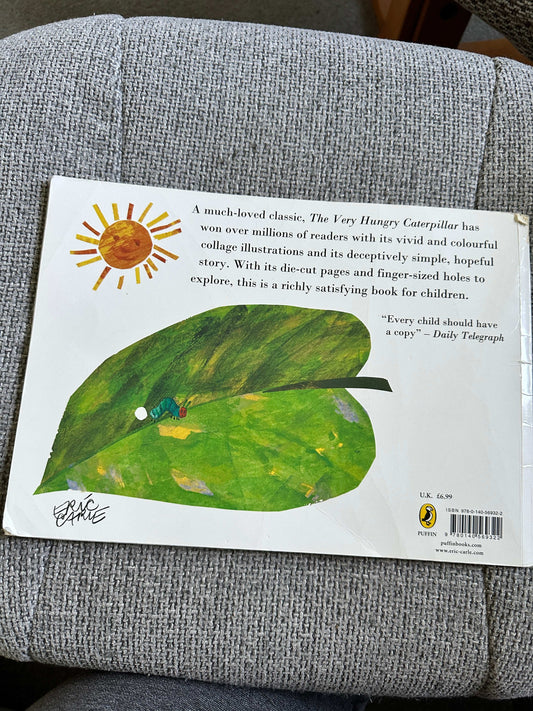 2002 The Very Hungry Caterpillar- Eric Carle (Puffin Books) - Honeyburn Books (UK)