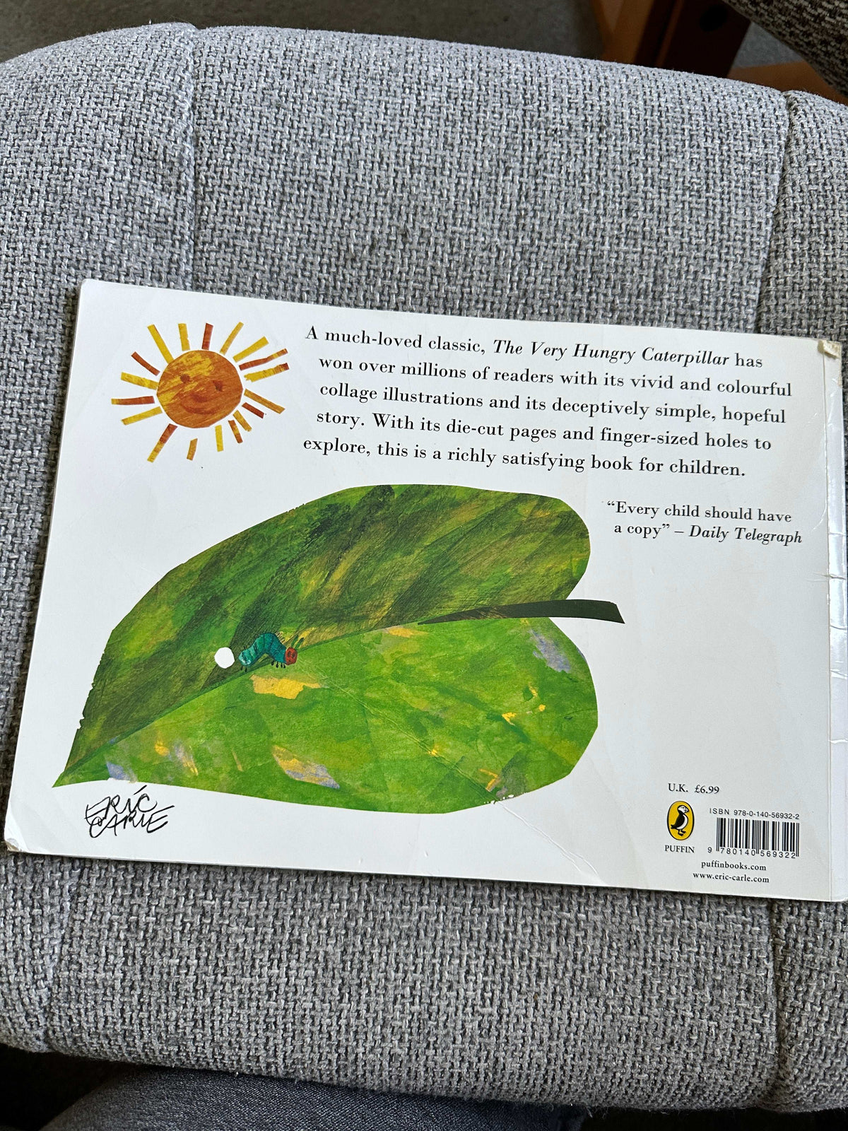 2002 The Very Hungry Caterpillar- Eric Carle (Puffin Books) - Honeyburn Books (UK)