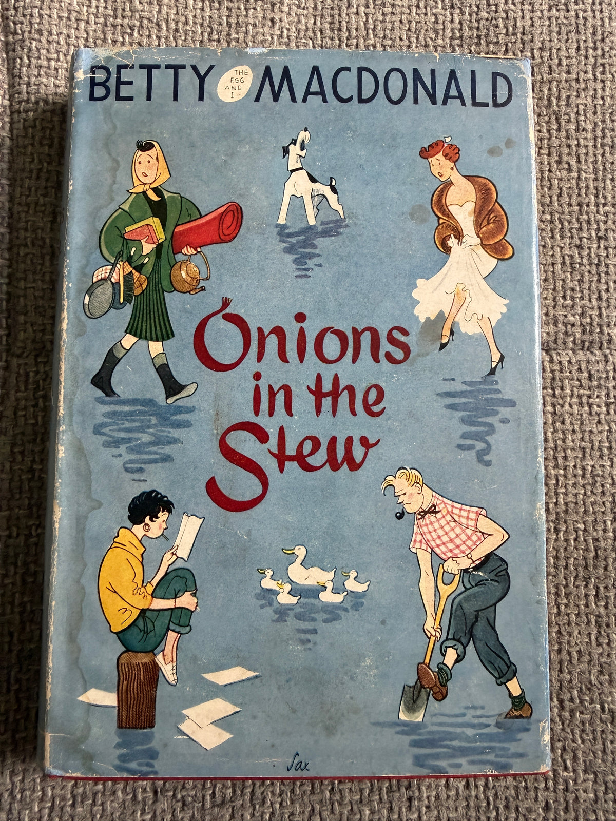 1955*1st* Onions In The Stew - Betty MacDonald (Hammond, Hammond & Co)