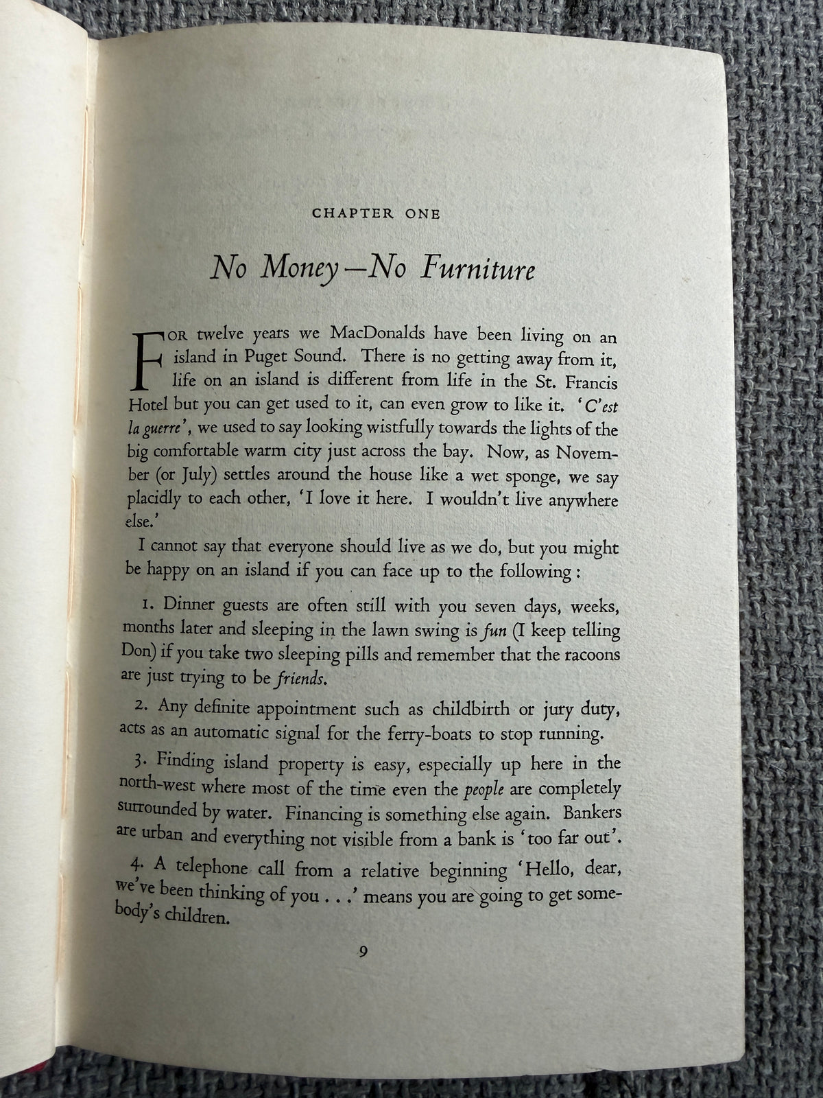1955*1st* Onions In The Stew - Betty MacDonald (Hammond, Hammond & Co)