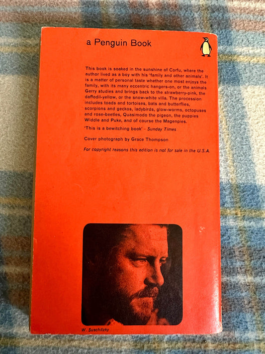 1964 My Family & Other Animals - Gerald Durrell(Penguin) - Honeyburn Books (UK)