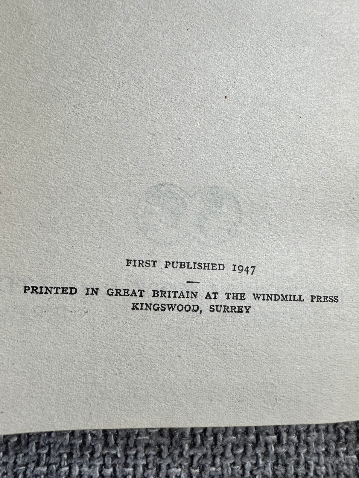 1947*1st* Ghost Town - Marie De Nervaud(The Worlds Work(1913)Ltd) - Honeyburn Books (UK)