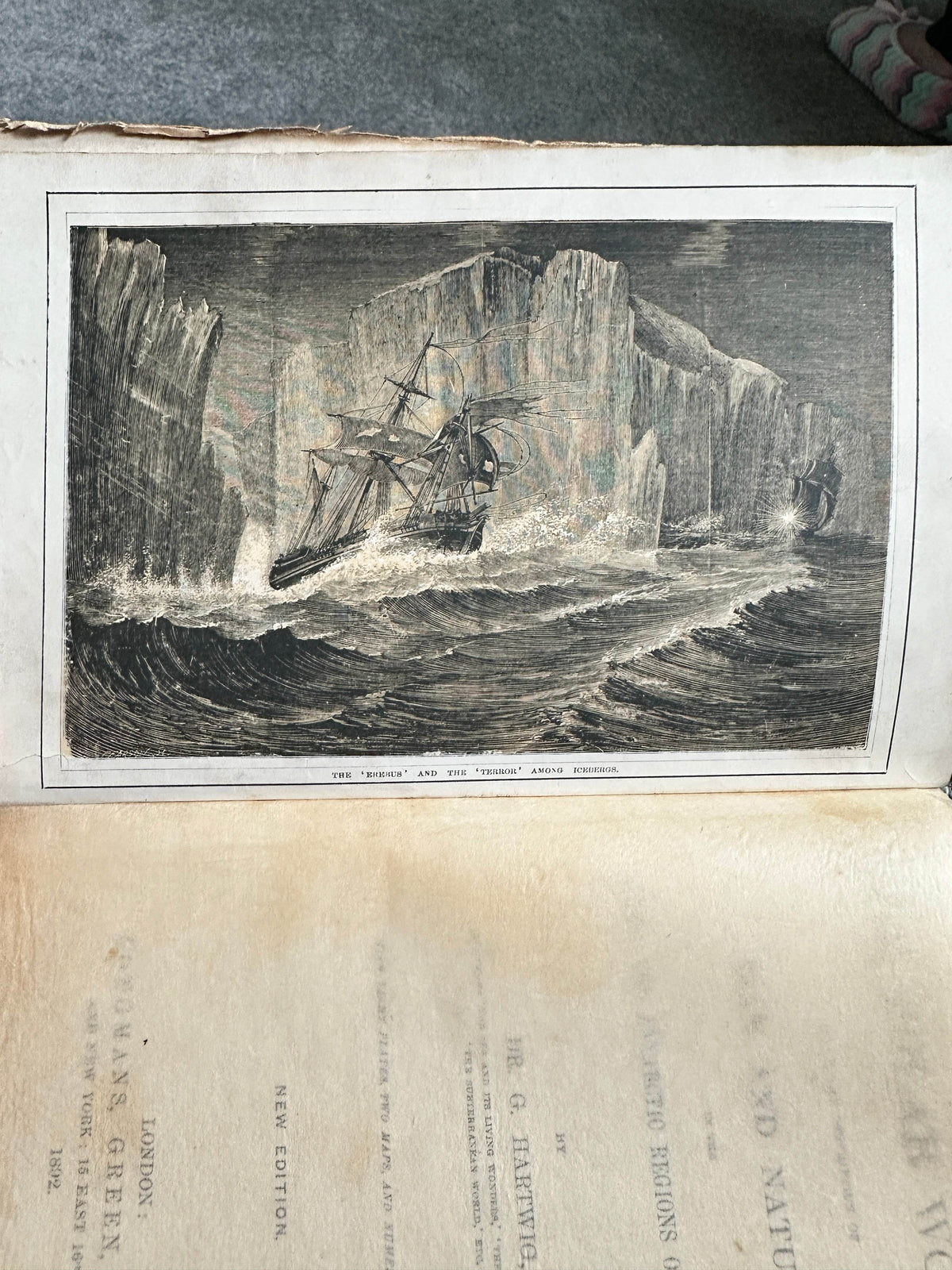 1892 The Polar World - Dr. G. Hartwig(Longmans Green & Co) - Honeyburn Books (UK)
