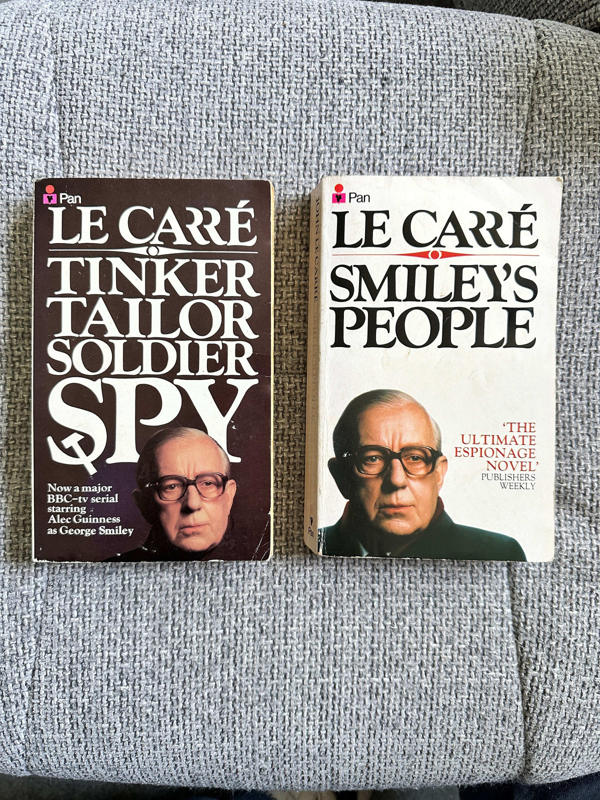 1980/81 Tinker Tailor / Smiley’s People - John Le Carré (Pan Books) - Honeyburn Books (UK)
