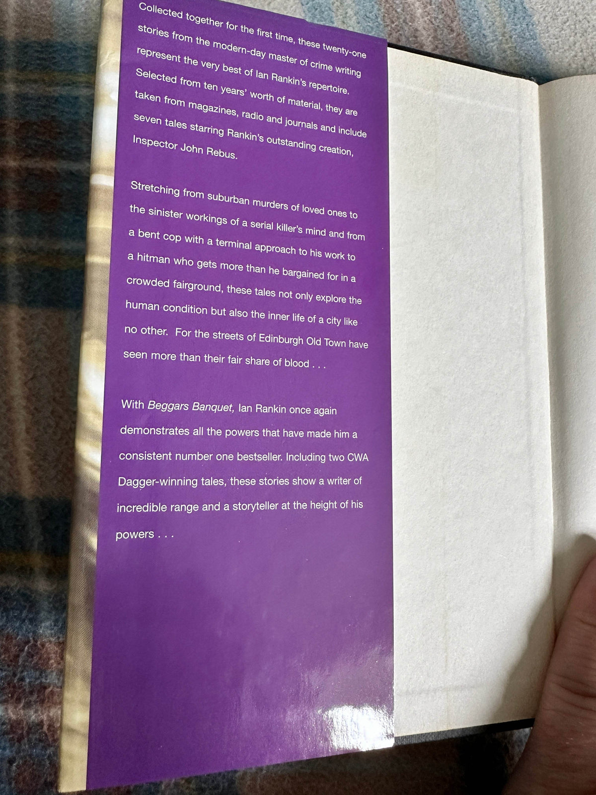 2002 Beggars Banquet - Ian Rankin(BCA) - Honeyburn Books (UK)
