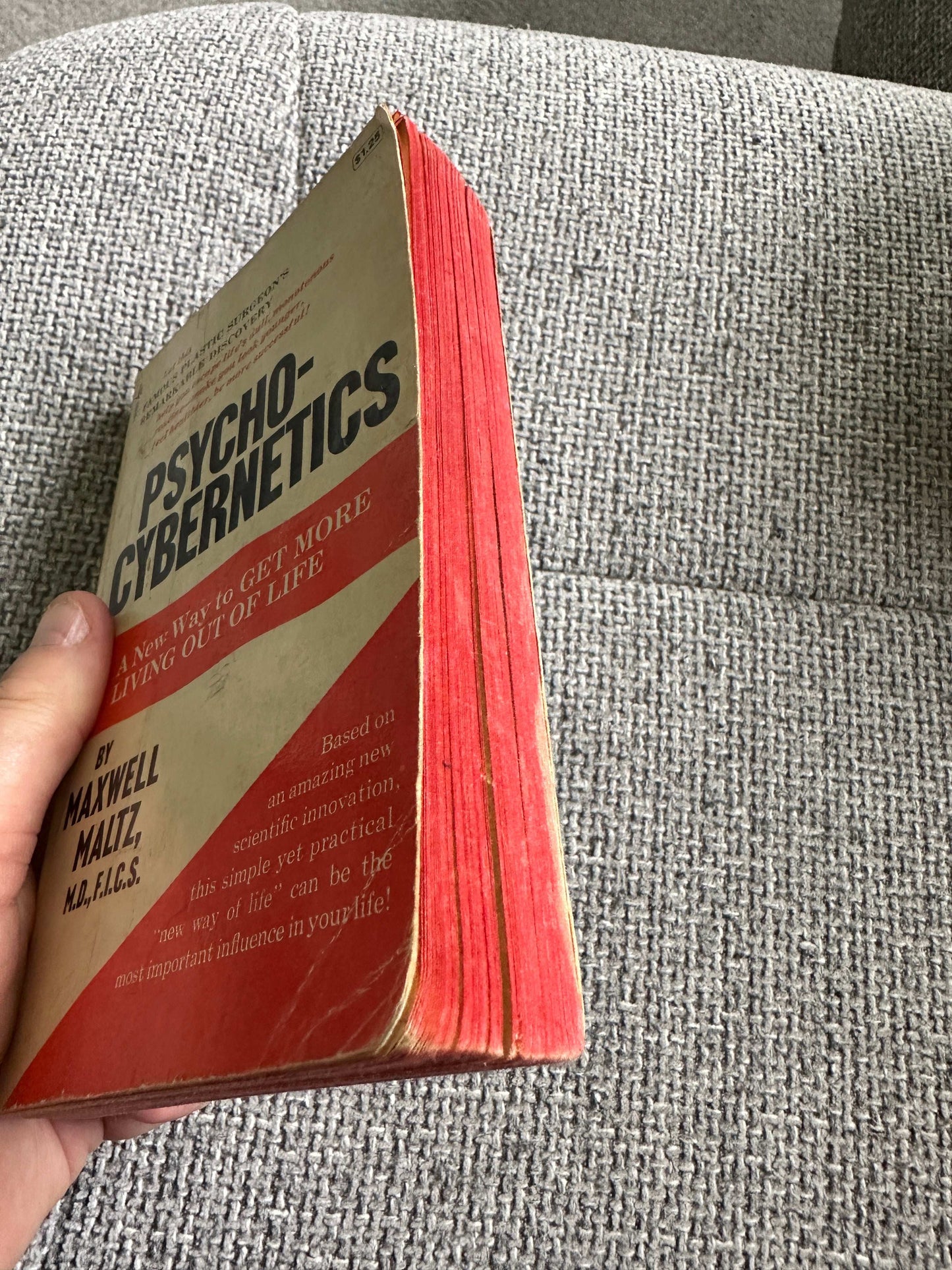 1974 Psycho Cybernetics - Maxwell Maltz (Pocket Books New York) - Honeyburn Books (UK)