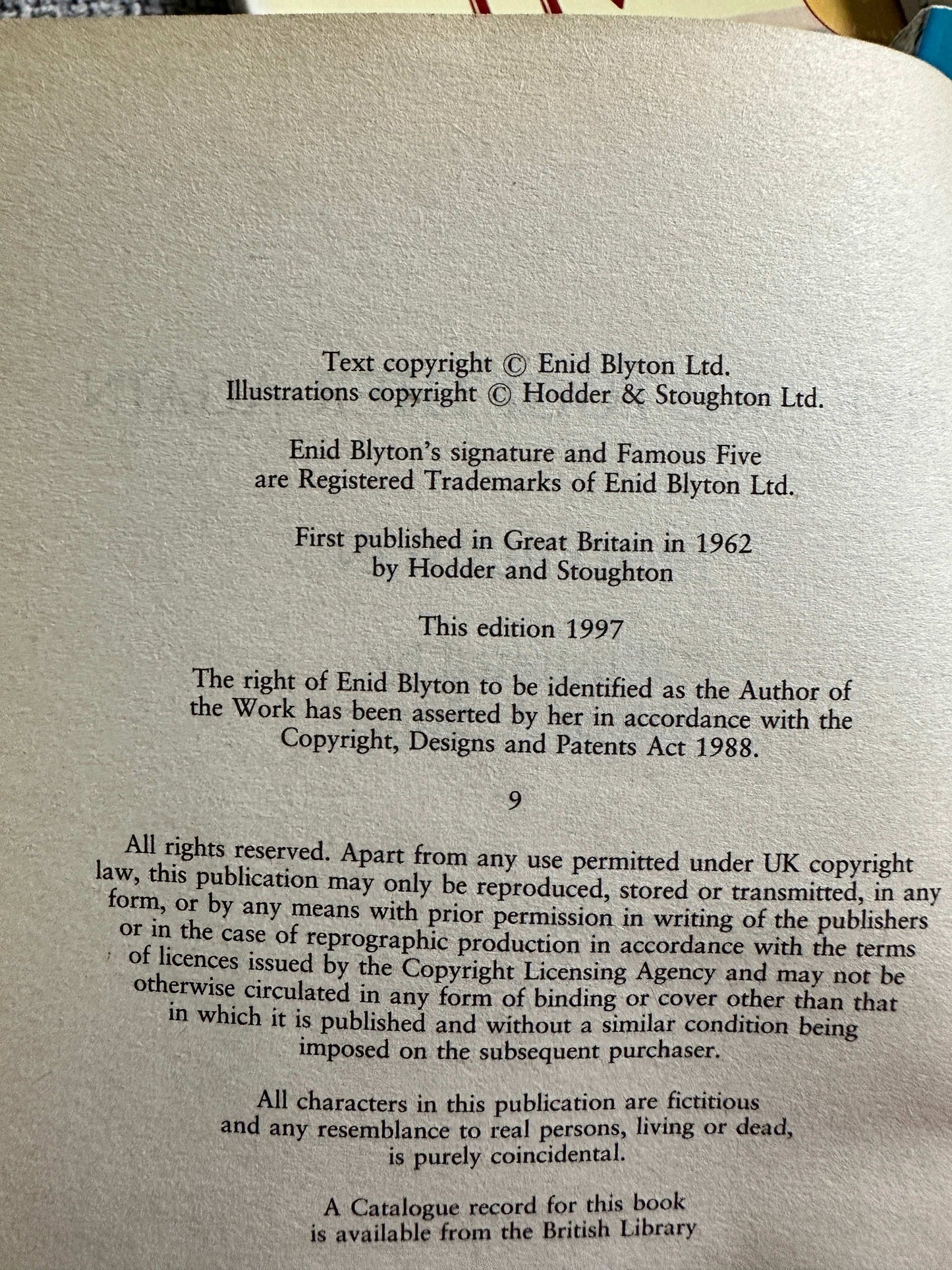 1997 4 x Famous Five - Enid Blyton (Eileen A. Soper Illust) Hodder Children’s Books - Honeyburn Books (UK)