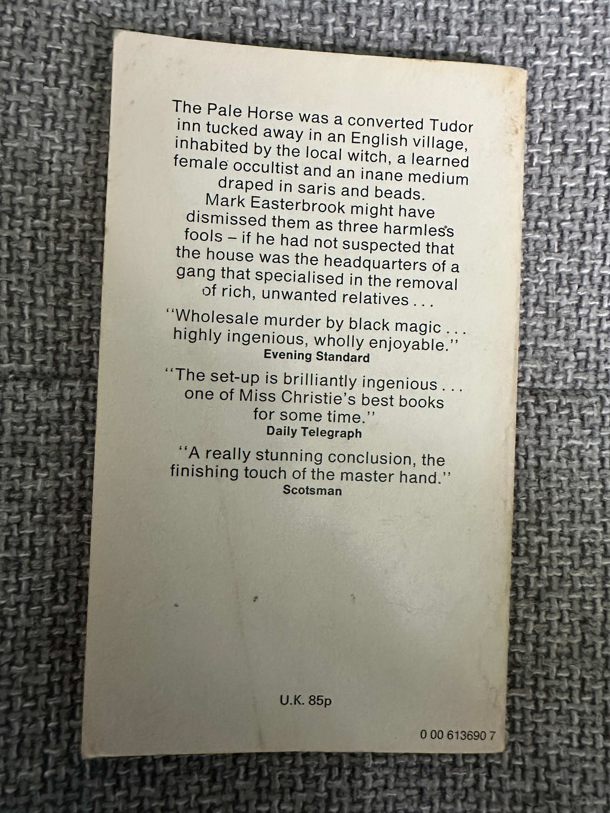 1980 The Pale Horse - Agatha Christie (Fontana)