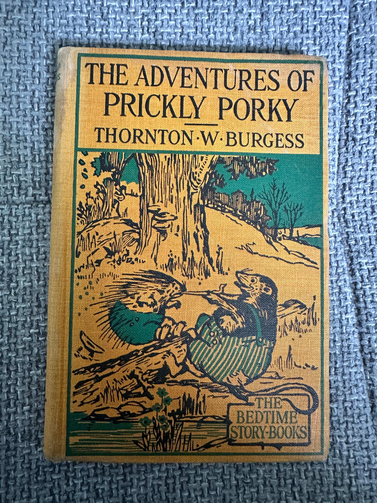 1945 The Adventures Of Prickly Porky - Thornton W. Burgess (Harrison Cady Illust) John Lane, The Bodley Head