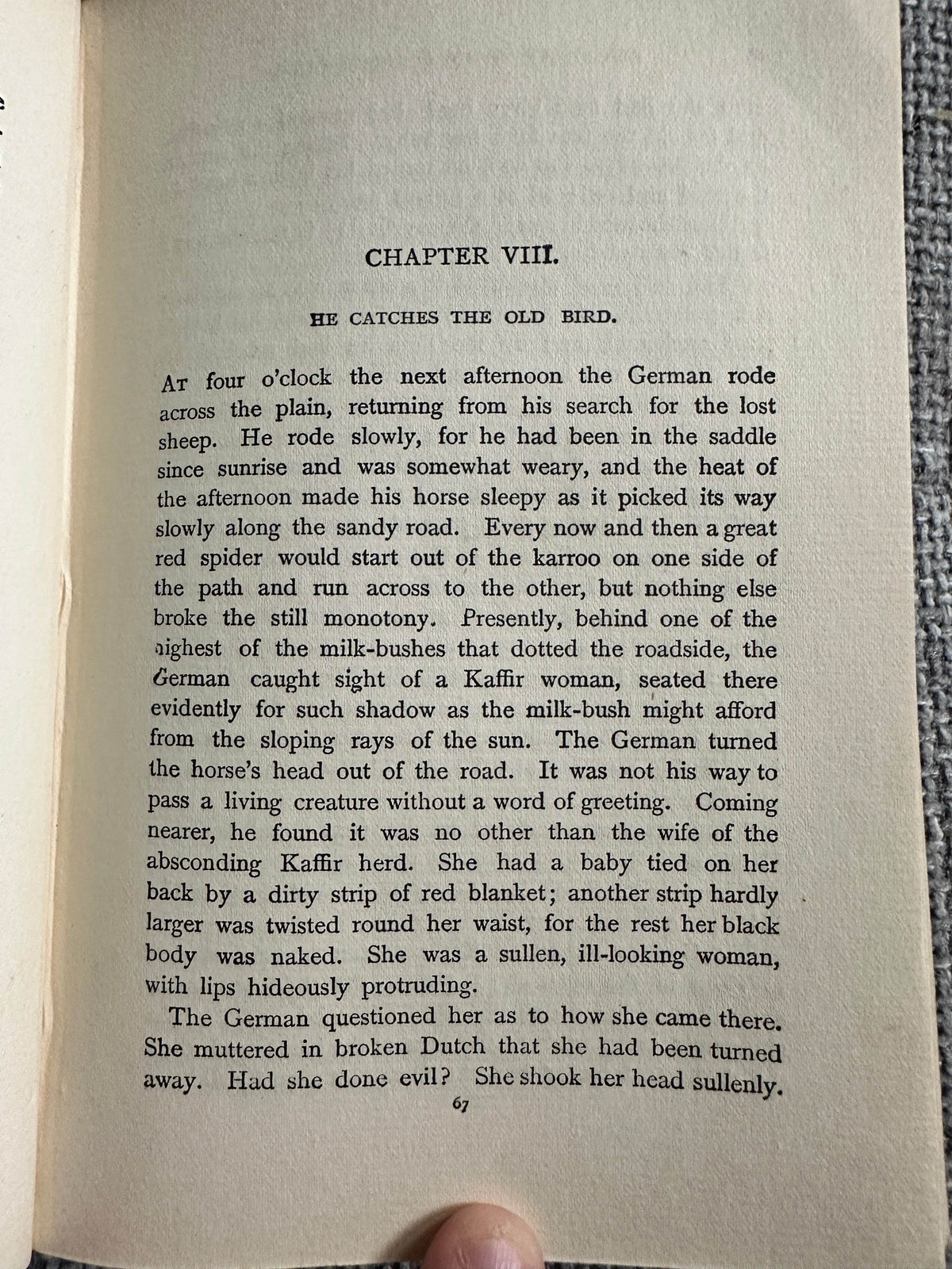 1883 The Story Of An African Farm - Olive Schriener(Hutchinson & Co ) - Honeyburn Books (UK)