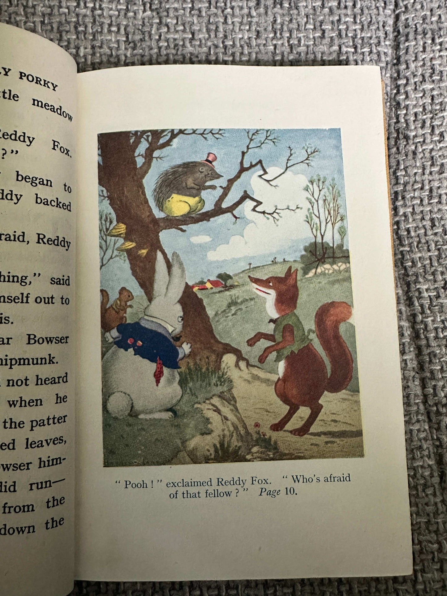 1945 The Adventures Of Prickly Porky - Thornton W. Burgess (Harrison Cady Illust) John Lane, The Bodley Head