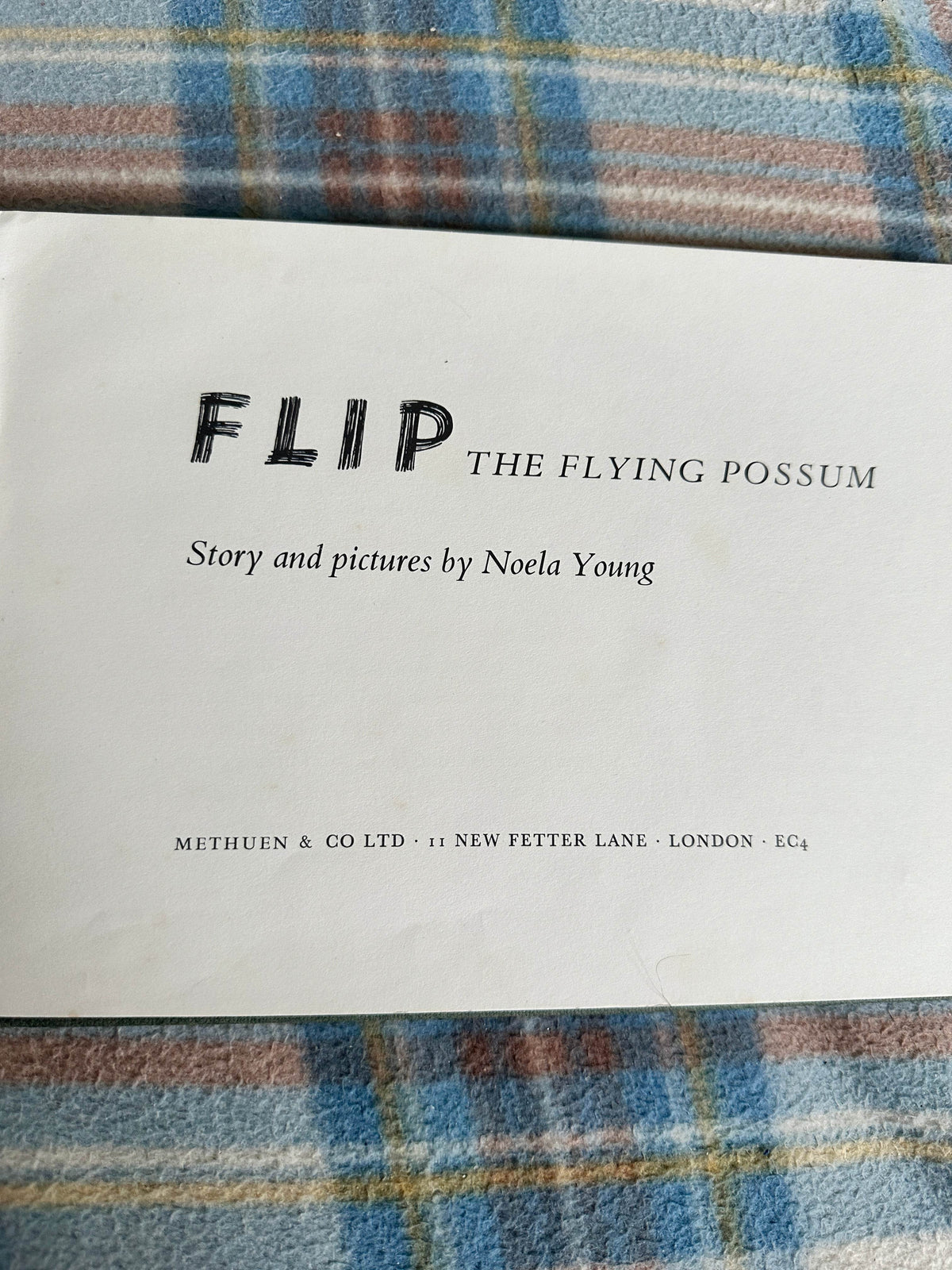 1964 Flip The Flying Possum - Noel’s Young(Methuen & Co Ltd) - Honeyburn Books (UK)