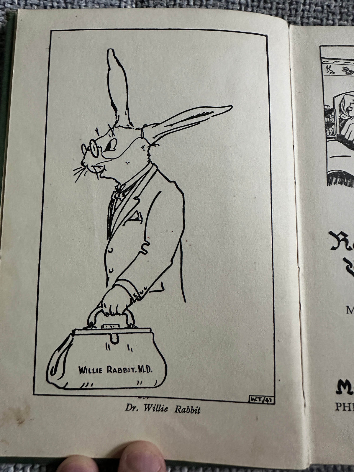 1947 Rabbit Warren(A Bed & Biscuit Book)M. Patterson(Mariner Press) - Honeyburn Books (UK)
