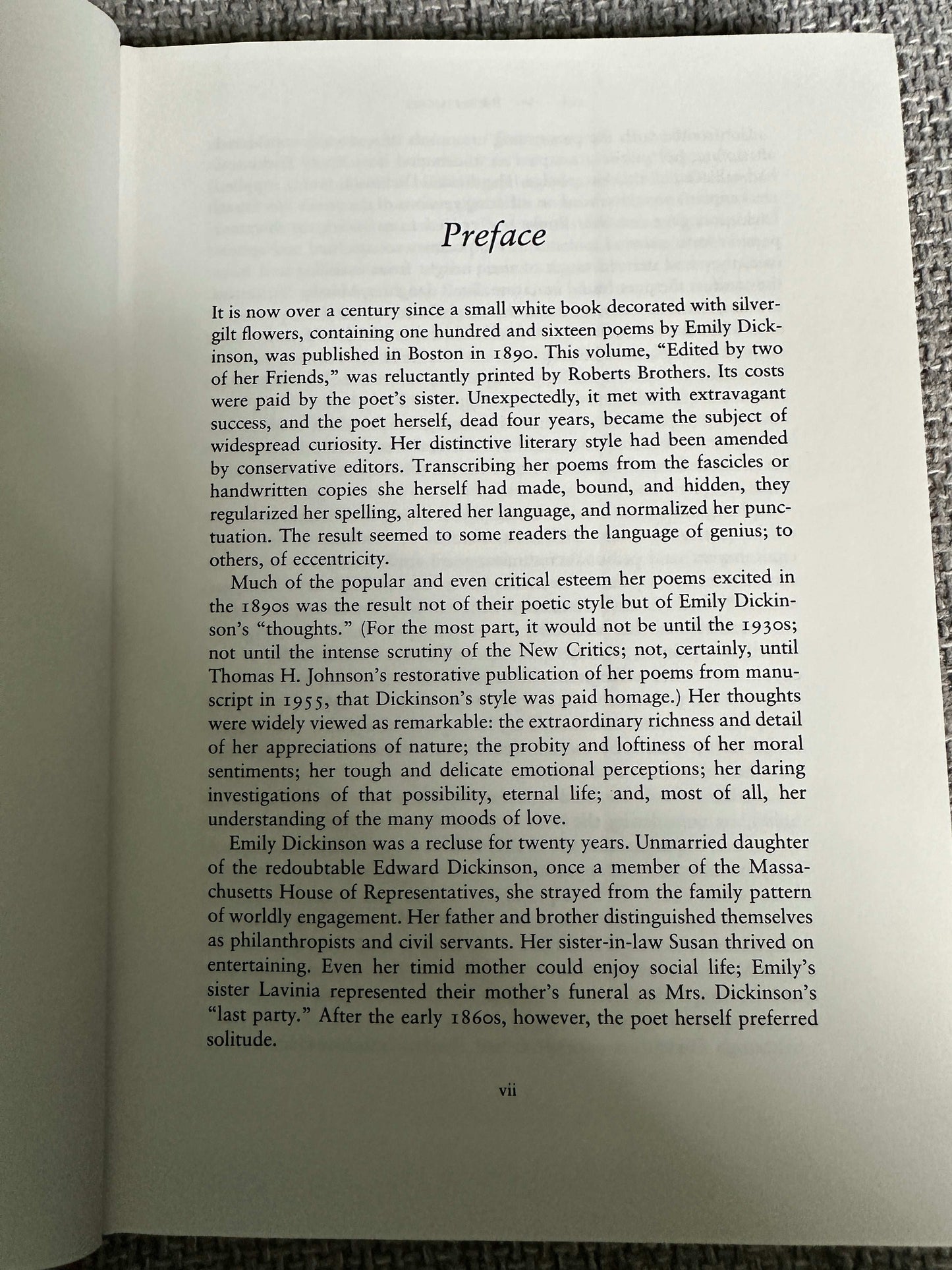 1992*1st* The Passion Of Emily Dickinson - Judith Farr (Harvard)