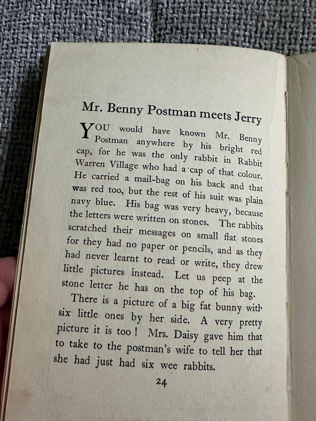 1947 Rabbit Warren(A Bed & Biscuit Book)M. Patterson(Mariner Press) - Honeyburn Books (UK)