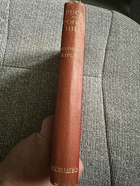 1922 Puck Of Pook’s Hill - Rudyard Kipling(H. R. Millar Illust)MacMillan - Honeyburn Books (UK)