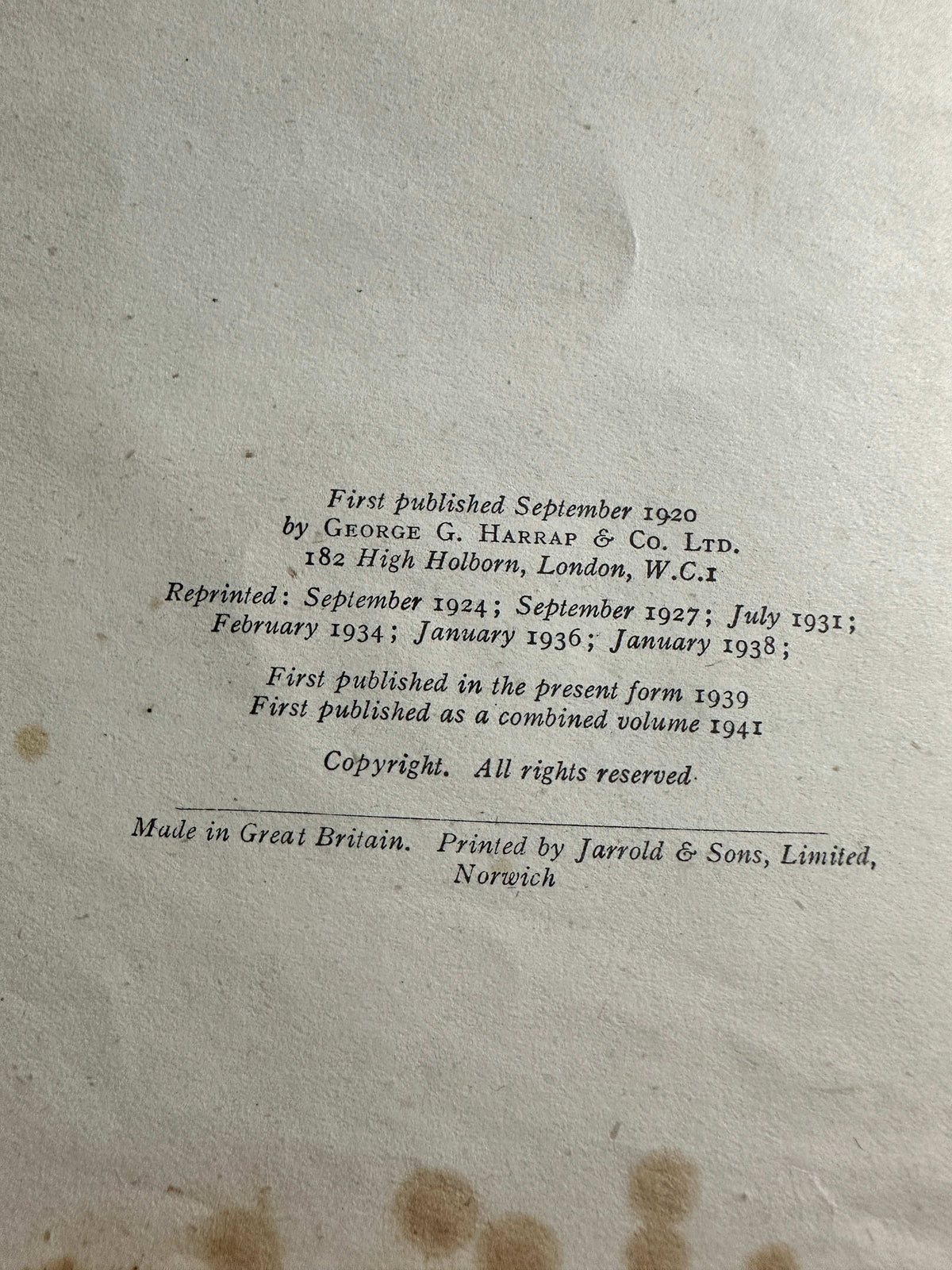 1941*1st* The Ameliaranne Story Book - Constance Heward (Susan Beatrice Pearse Illust) George G. Harrap & Co Ltd