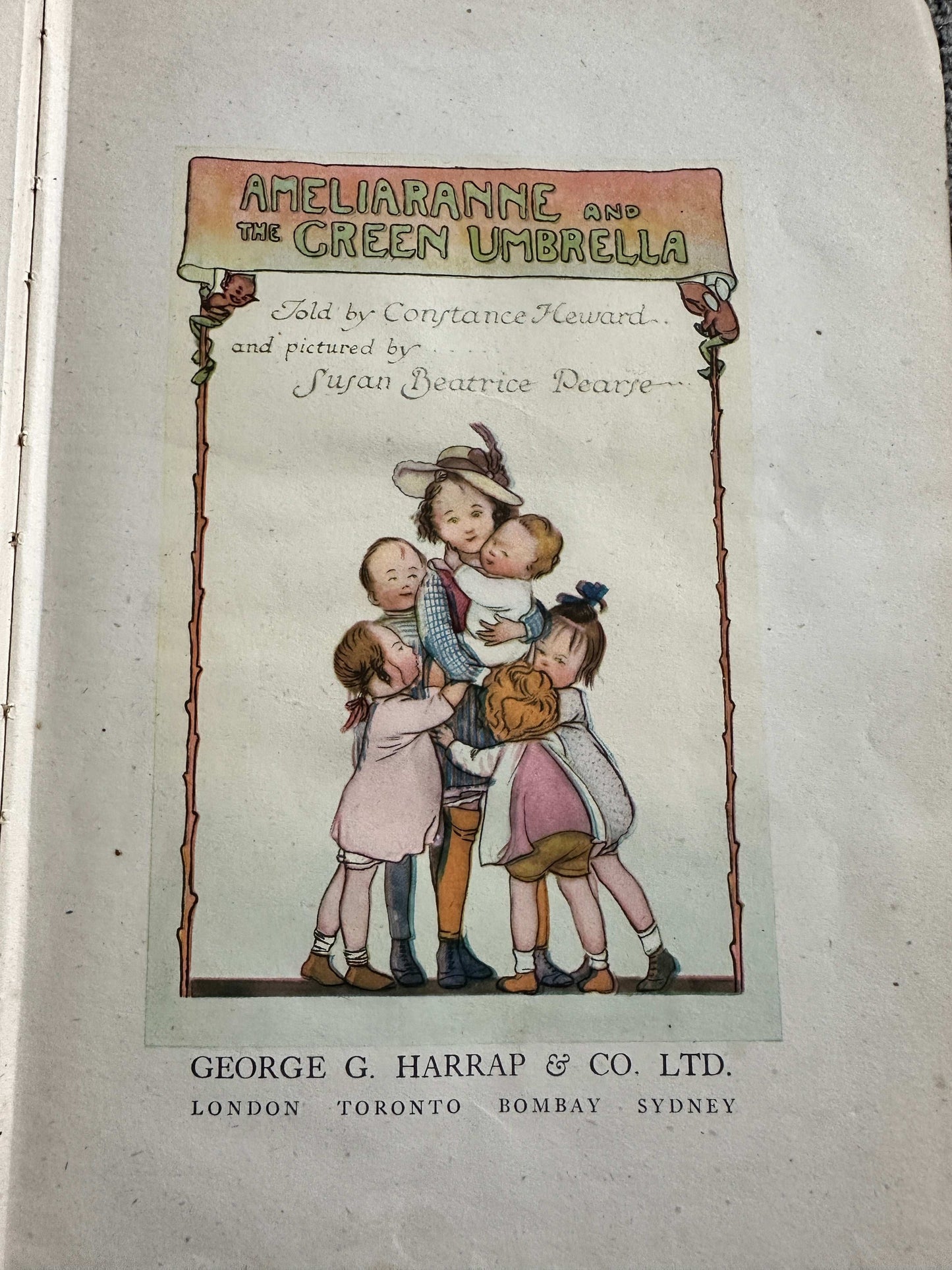 1941*1st* The Ameliaranne Story Book - Constance Heward (Susan Beatrice Pearse Illust) George G. Harrap & Co Ltd