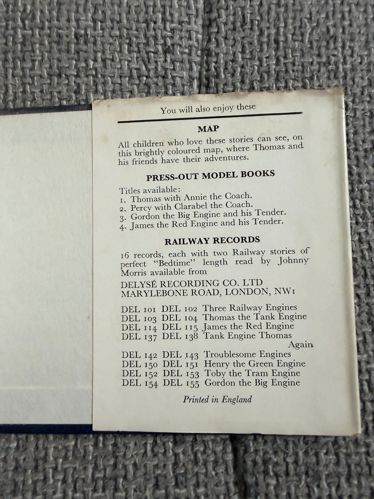 1968 Very Old Engines(No20) The Rev W. Awdry (Gunvor & Peter Edwards illust) Kaye & Ward Ltd