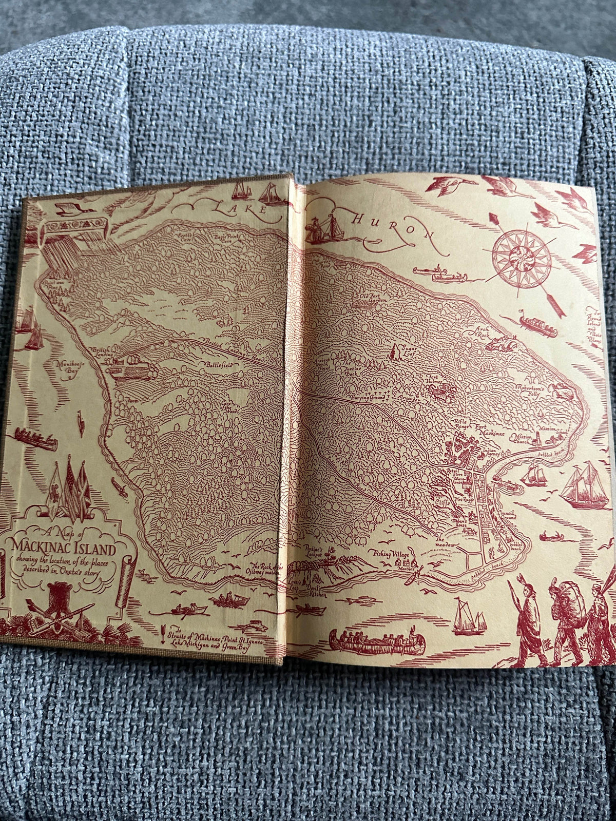 1940 The Loon Feather - Iola Fuller(Harcourt, Brace & Co New York) - Honeyburn Books (UK)
