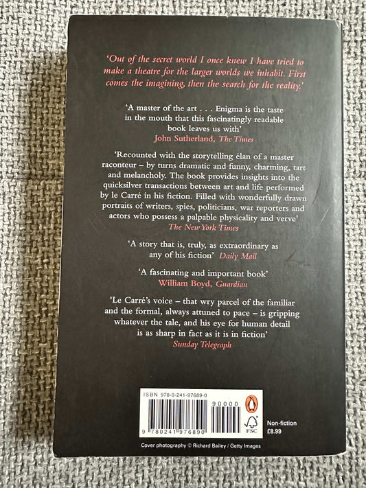 2017*1st* The Pigeon Tunnel (Stories From My Life) John Le Carré (Penguin)