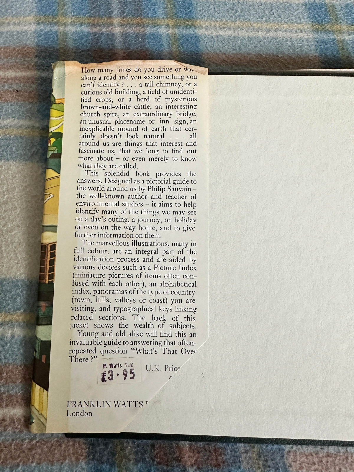 1976 Looking Around In Town & Country - Philip Sauvain(Franklin Watts Publisher) - Honeyburn Books (UK)
