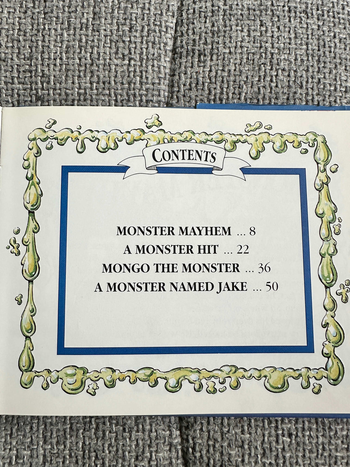 1994*1st* The First Book Of Monster Stories - Claire Steeden, Candy Wallace, Dave King (Paul Gamble Illust) Parragon