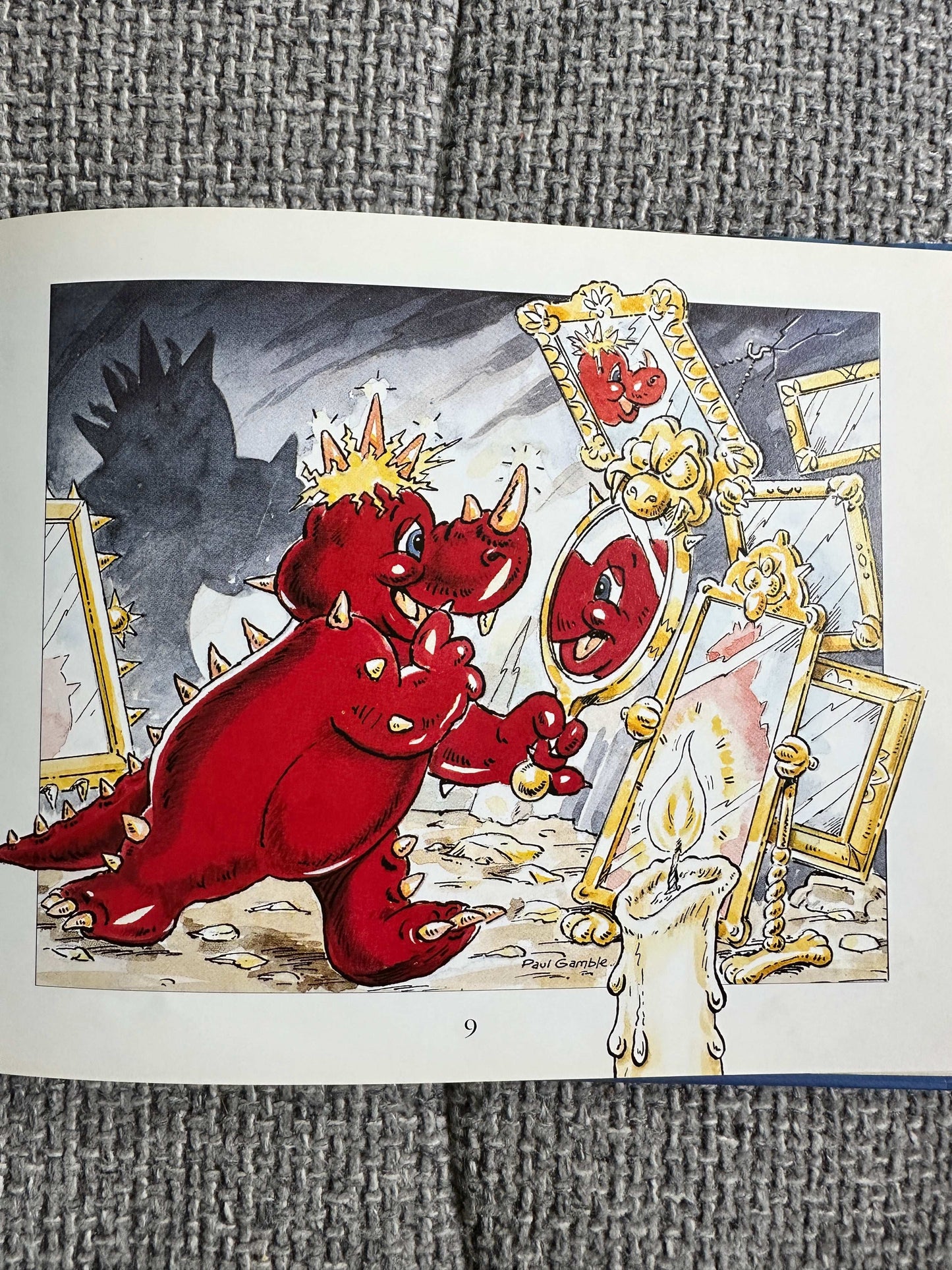 1994*1st* The First Book Of Monster Stories - Claire Steeden, Candy Wallace, Dave King (Paul Gamble Illust) Parragon
