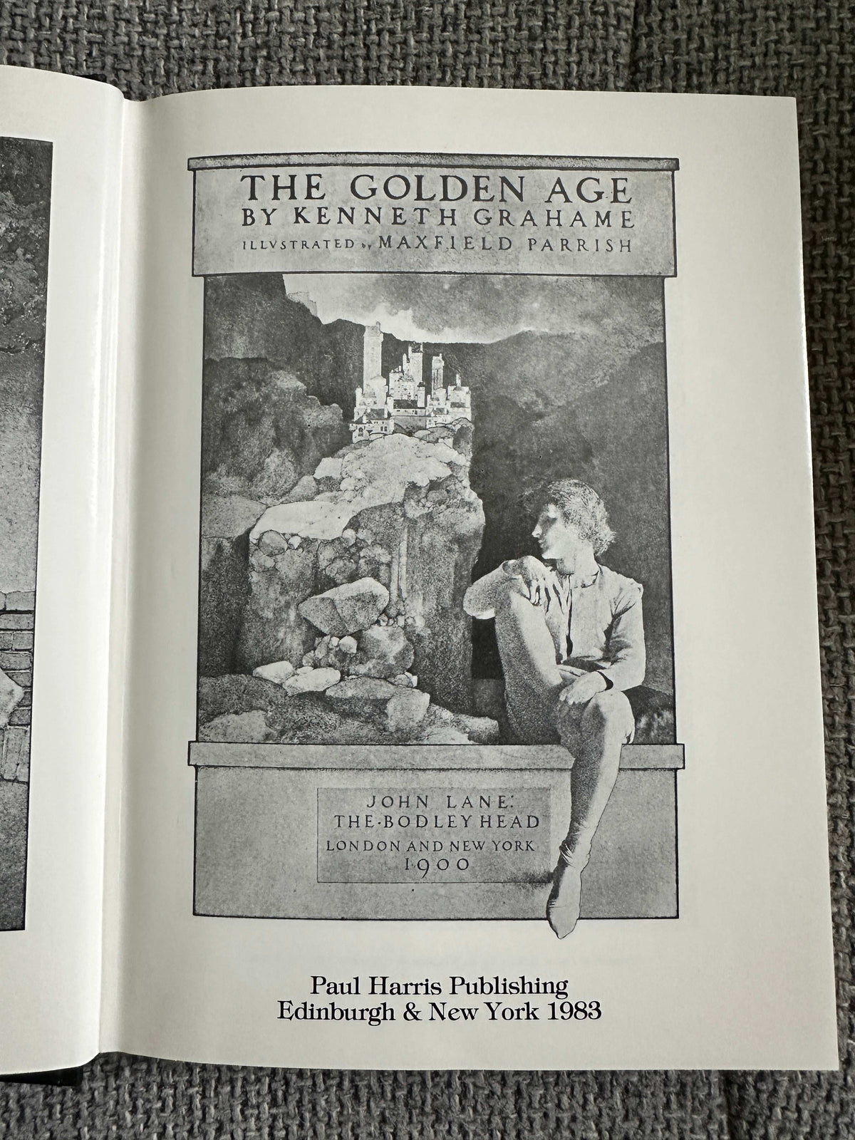 1983 The Golden Age - Kenneth Grahame (Maxfield Parrish Illust) Paul Harris Pub.