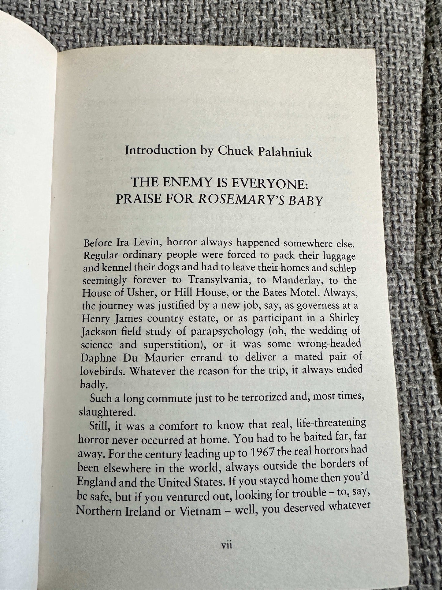 2011 Rosemary’s Baby - Ira Levin (Intro by Chuck Palahniuk) Corsair