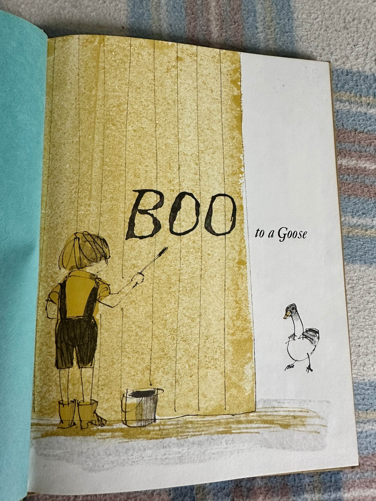 1975*1st* Boo To A Goose - Joseph Low(Atheneum Press) - Honeyburn Books (UK)
