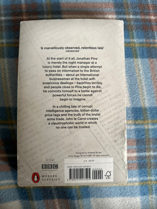 2016 The Night Manager - John Le Carré with new afterword (Penguin) - Honeyburn Books (UK)